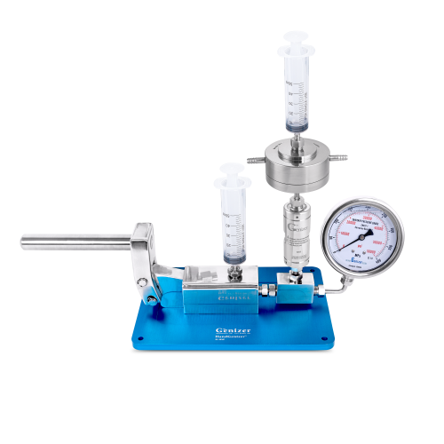 手动型微射流高压均质机 控温型细胞破碎仪