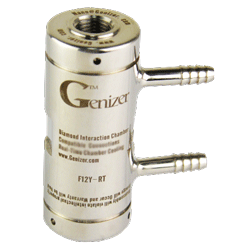 genizer单通道微射流金刚石交互容腔