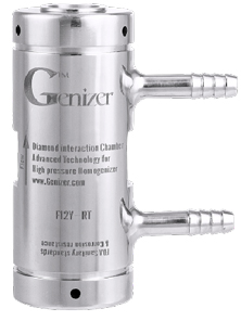 图2 设备核心：微射流金刚石交互容腔