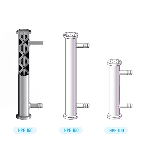 316L不锈钢卫生级换热器-3D
